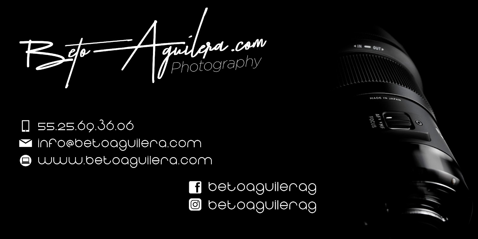 Fotografo profesional Beto Aguilera